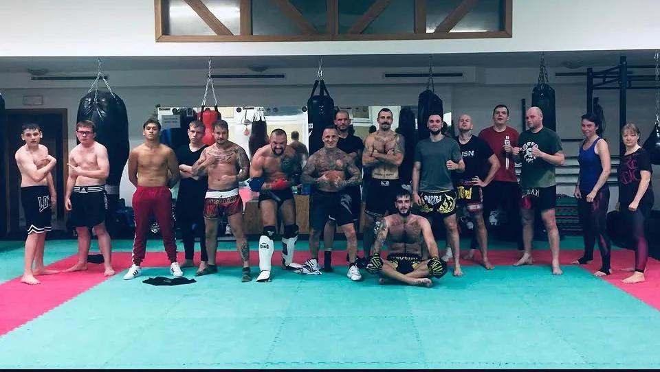 Trénink thajského boxu